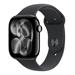 Apple Watch Series 11 GPS 46mm Jet Black Aluminium Case with Black Sport Band - S/M MEUW4WF/A