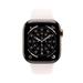 Apple Watch Series 11 GPS + Cellular 42mm Gold Titanium Case with Light Blush Sport Band - M/L MF8X4WF/A