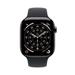 Apple Watch Series 11 GPS + Cellular 42mm Slate Titanium Case with Black Sport Band - M/L MF8T4WF/A