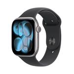 Apple Watch Series 11 GPS + Cellular 42mm Space Grey Aluminium Case with Black Sport Band - M/L MF8C4WF/A