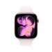 Apple Watch Series 11 GPS + Cellular 46mm Rose Gold Aluminium Case with Light Blush Sport Band - M/L MFCJ4WF/A