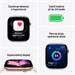 Apple Watch Series 11 GPS + Cellular 46mm Silver Aluminium Case with Purple Fog Sport Band - M/L MFCR4WF/A