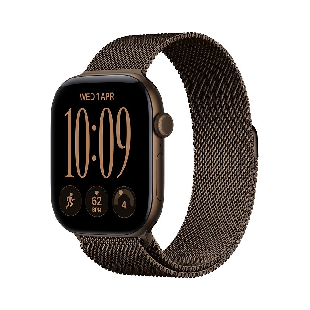 Apple Watch Series 12 GPS 42mm Dark Bronze Aluminium Case with Dark Bronze Milanese Loop MKDC4RK/A