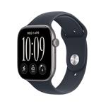 Apple Watch Series 12 GPS 42mm Space Grey Aluminium Case with Navy Blue Sport Band - M/L MJE94RK/A