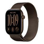 Apple Watch Series 12 GPS 46mm Dark Bronze Aluminium Case with Dark Bronze Milanese Loop - M/L MKD84RK/A