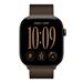 Apple Watch Series 12 GPS 46mm Dark Bronze Aluminium Case with Dark Bronze Milanese Loop - S/M MKD74RK/A