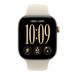 Apple Watch Series 12 GPS 46mm Light Gold Aluminium Case with Sand Sport Band - S/M MJEN4RK/A