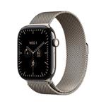 Apple Watch Series 12 GPS + Cellular 42mm Natural Titanium Case with Natural Milanese Loop MJGH4RK/A