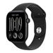 Apple Watch Series 12 GPS + Cellular 46mm Black Aluminium Case with Black Sport Band - M/L MJG94RK/A