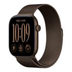 Apple Watch Series 12 GPS + Cellular 46mm Dark Bronze Aluminium Case with Dark Bronze Milanese Loop - S/M MKDF4RK/A