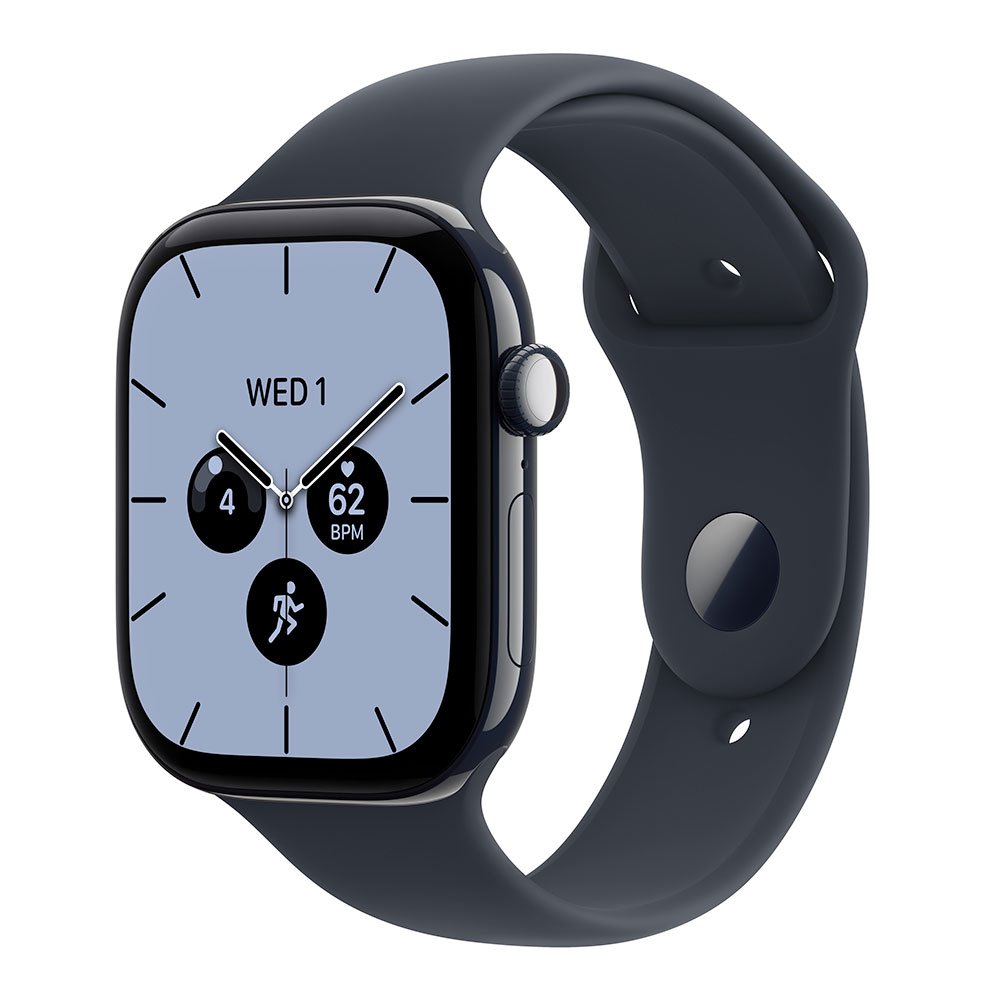 Apple Watch Series 12 GPS + Cellular 46mm Night Blue Ceramic Case with Navy Blue Sport Band - M/L MJH44RK/A