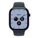 Apple Watch Series 12 GPS + Cellular 46mm Night Blue Ceramic Case with Navy Blue Sport Band - S/M MJH34RK/A