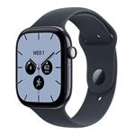 Apple Watch Series 12 GPS + Cellular 46mm Night Blue Ceramic Case with Navy Blue Sport Band - S/M MJH34RK/A
