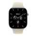 Apple Watch Series 12 GPS + Cellular 46mm Pearl White Ceramic Case with Sand Sport Band - S/M MJH14RK/A