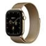 Apple Watch Series 12 GPS + Cellular 46mm Radiant Gold Titanium Case with Radiant Gold Milanese Loop - S/M MJGU4RK/A