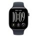 Apple Watch Series 12 GPS + Cellular 46mm Space Grey Aluminium Case with Navy Blue Sport Band - S/M MJG64RK/A