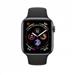 Apple Watch Series 4 44mm vesmírně šedý hliník s černým sportovním řemínkem MU6D2HC/A