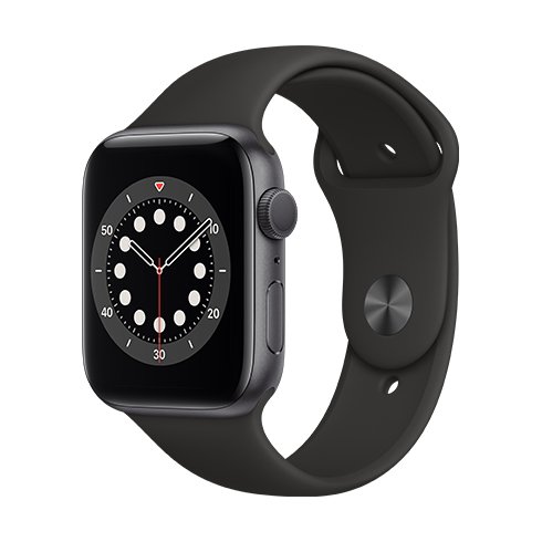Apple Watch Series 6 GPS 44mm puzdro z kozmicky sivého hliníka *Trieda C* M00H3VR/A