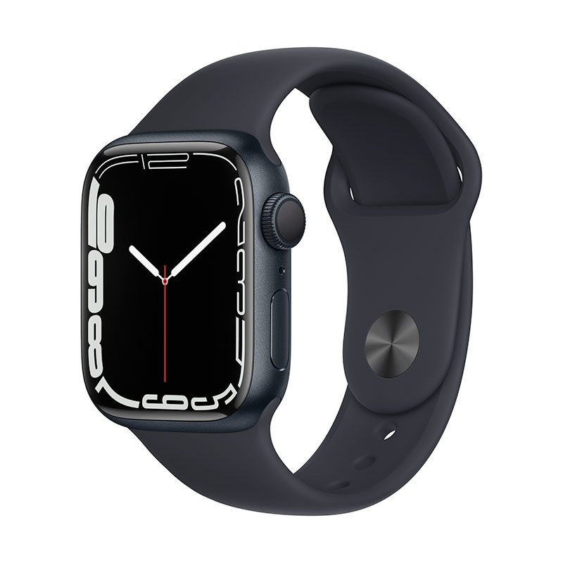Apple Watch Series 7 GPS 41mm puzdro z temne atramentového hliníka *Trieda B* MKMX3VR/A