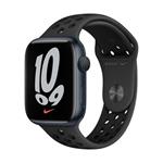 Apple Watch Series 7 GPS, 45mm Midnight Aluminium Case with Midnight Sport Band - Regular *Vystavený* 3J561Z/A