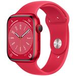 Apple Watch Series 8 GPS + Cellular 45mm (PRODUCT)RED Aluminium Case with (PRODUCT)RED Sport Band - Regular mnka3cs/a