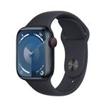 Apple Watch Series 9 Cellular 41mm Temně inkoustový hliník s temně inkoustovým sportovním řemínkem M MRHT3QC/A