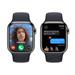 Apple Watch Series 9 Cellular 45mm Grafitová ocel s temně inkoustovým sportovním řemínkem M/L MRMW3QC/A