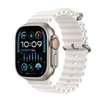 Apple Watch Ultra 2 49mm titanová s bílým oceánským řemínkem MREJ3CS/A