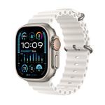 Apple Watch Ultra 2 49mm titanová s bílým oceánským řemínkem MREJ3CS/A