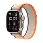 Apple Watch Ultra 2 49mm titanová s oranžovobéžovým trailovým tahem M/L MRF23CS/A