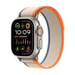 Apple Watch Ultra 2 49mm titanová s oranžovobéžovým trailovým tahem S/M MRF13CS/A