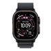 Apple Watch Ultra 3 GPS + Cellular 49mm Black Titanium Case with Black Alpine Loop - Large MF0X4QC/A