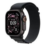 Apple Watch Ultra 3 GPS + Cellular 49mm Black Titanium Case with Black Alpine Loop - Small MF0Q4QC/A