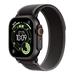 Apple Watch Ultra 3 GPS + Cellular 49mm Black Titanium Case with Black/Charcoal Trail Loop - S/M MF1D4QC/A