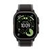 Apple Watch Ultra 3 GPS + Cellular 49mm Black Titanium Case with Black/Charcoal Trail Loop - S/M MF1D4QC/A