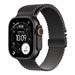 Apple Watch Ultra 3 GPS + Cellular 49mm Black Titanium Case with Black Titanium Milanese Loop - Medium MF1Q4QC/A