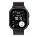Apple Watch Ultra 3 GPS + Cellular 49mm Black Titanium Case with Black Titanium Milanese Loop - Small MF1N4QC/A
