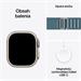 Apple Watch Ultra 3 GPS + Cellular 49mm Natural Titanium Case with Light Blue Alpine Loop - Medium MEWM4QC/A