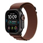 Apple Watch Ultra 4 GPS + Cellular 49mm Black Titanium Case with Burgundy Alpine Loop - M MJC14QC/A