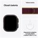 Apple Watch Ultra 4 GPS + Cellular 49mm Black Titanium Case with Burgundy Trail Loop - M/L MJC44QC/A