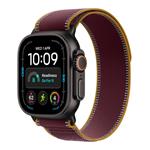 Apple Watch Ultra 4 GPS + Cellular 49mm Black Titanium Case with Burgundy Trail Loop - M/L MJC44QC/A