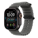 Apple Watch Ultra 4 GPS + Cellular 49mm Black Titanium Case with Translucent Black Ocean Band MJAY4QC/A