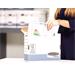 Archivačná spona Fellowes 85mm, bílá, 50ks felarchclip85bl50