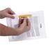 Archivačná spona Fellowes Tube 100mm, žlto-biela, 100ks FELARCHTUBE