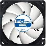 ARCTIC F8 PWM PST Value pack (Pack of 5pcs ARCTIC F8 PWM PST Case Fan - 80mm case fan low noise) ACFAN00064A