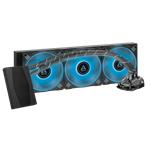 ARCTIC Liquid Freezer II - 420 RGB with controller: All-in-One CPU Water Cooler with 420mm radiator and 3x P ACFRE00111A