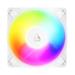 ARCTIC P12 Pro Reverse A-RGB (White) - 120mm White Color Case Fan with A-RGB - Reverse Impeller Desi ACFAN00334A