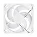 ARCTIC P12 Pro Reverse A-RGB (White) - 120mm White Color Case Fan with A-RGB - Reverse Impeller Desi ACFAN00334A