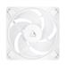 ARCTIC P12 Pro Reverse A-RGB (White) - 120mm White Color Case Fan with A-RGB - Reverse Impeller Desi ACFAN00334A