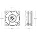 ARCTIC S8038-10K - 80mm Case Fan - dual ball bearing - max 10000 RPM - PWM regulated ACFAN00279A